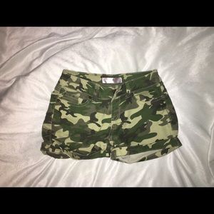 Camo shorts